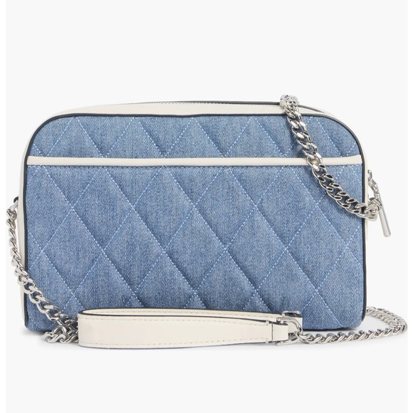 Kate Spade Carey Colorblock Denim Mini Camera Bag NWT - Picture 2 of 7